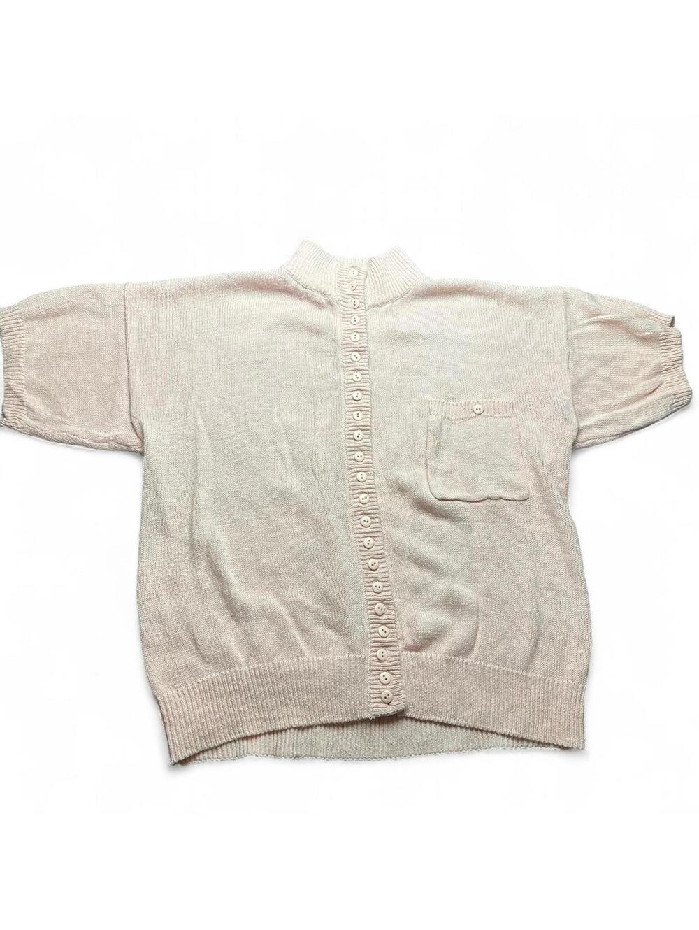 Vintage Bristol Court Pink Cardigan | Size L